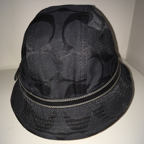 Coach Signature Fedora Hat Women Size M/L New NWT - Picture 3 of 9